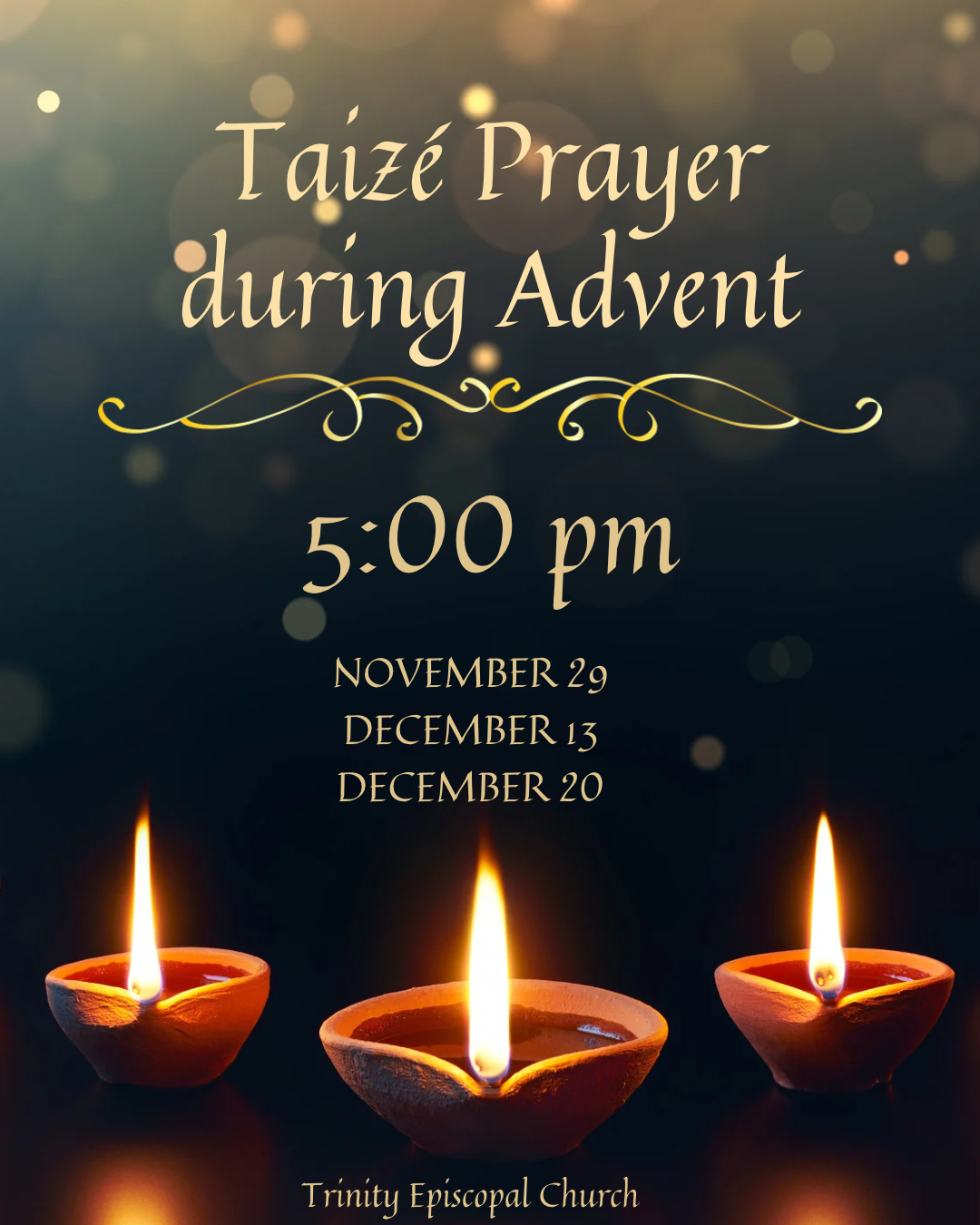 Taizé Services during Advent